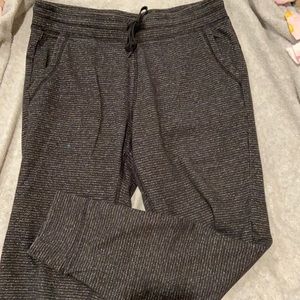grey/black champion joggers